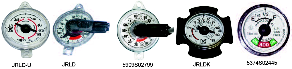 Domestic Tank & Forklift  Gauge Parts